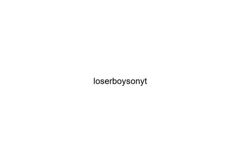 loserboysonyt