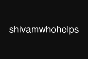 shivamwhohelps