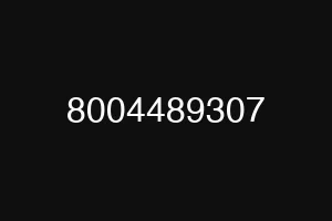 8004489307
