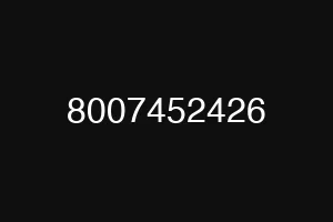 8007452426