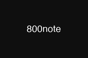 800note