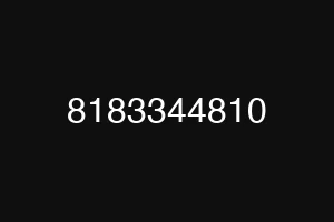 8183344810