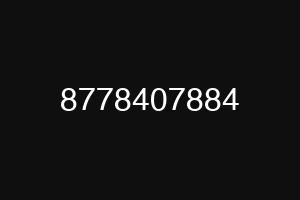 8778407884
