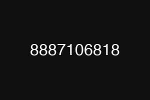 8887106818